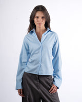 The Mica Shirt In Baby Blue