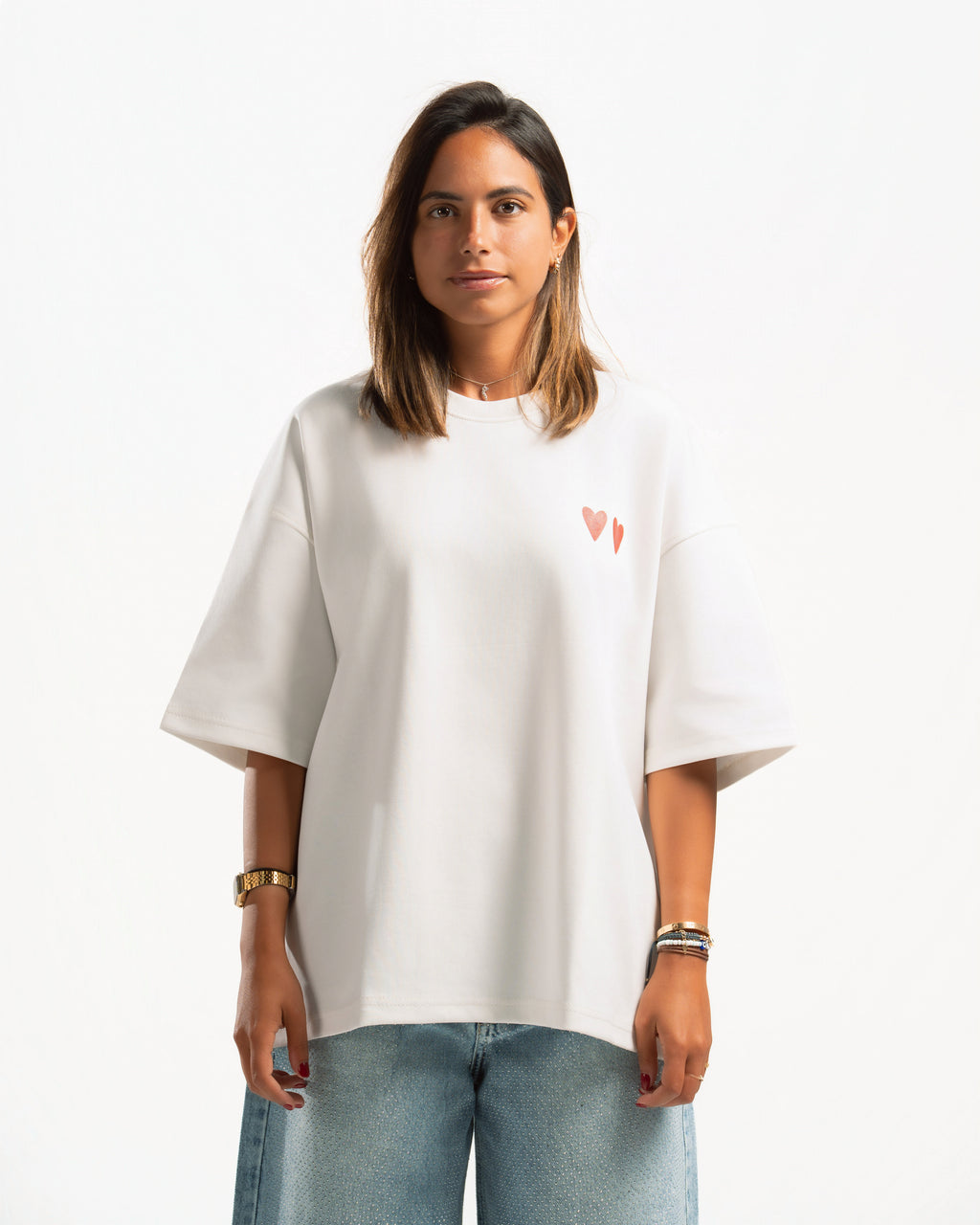White Signature Tee