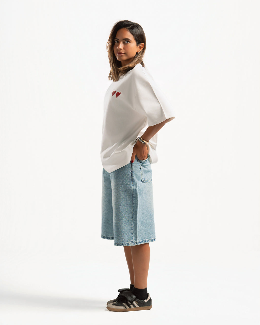 White Signature Tee