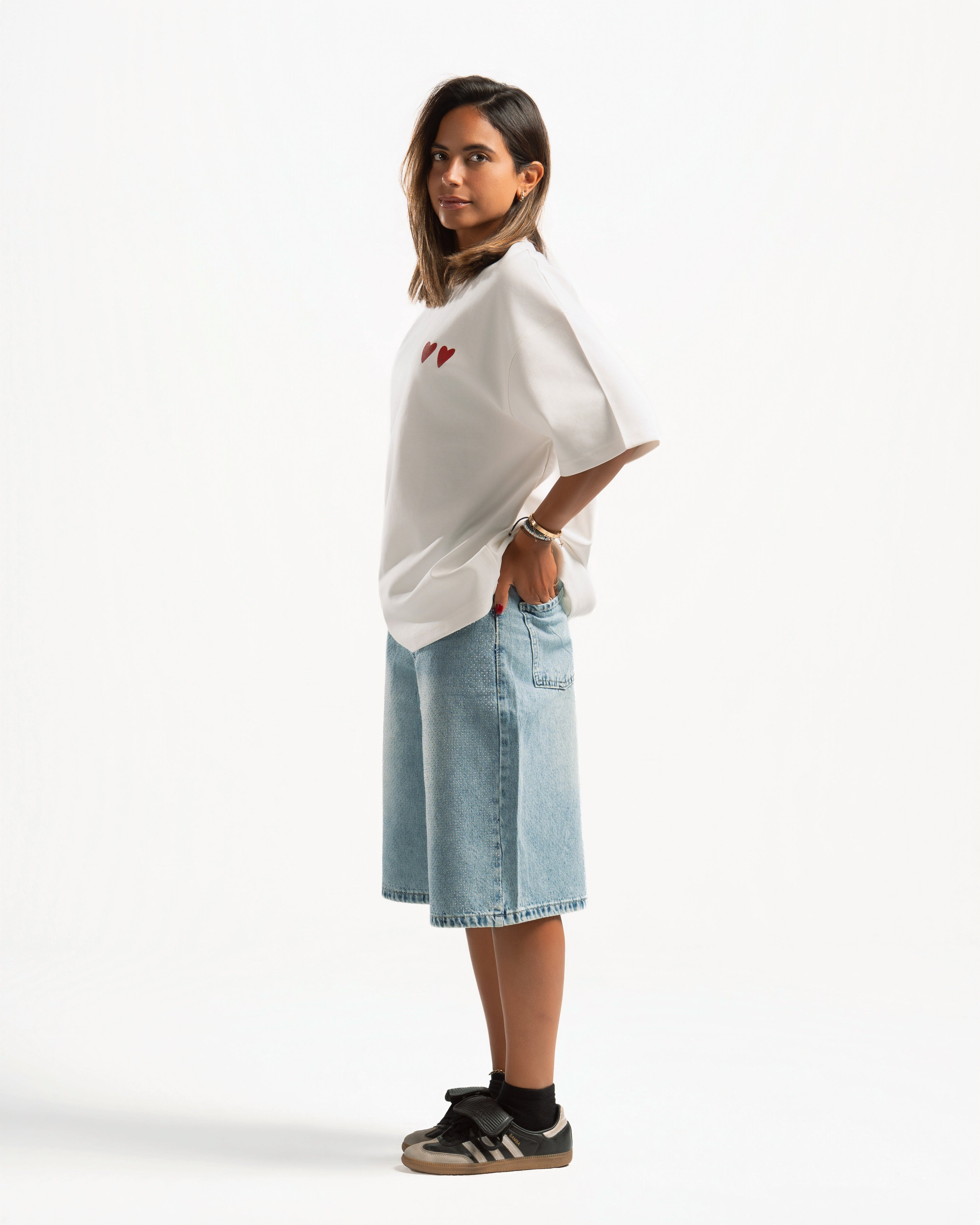 White Signature Tee