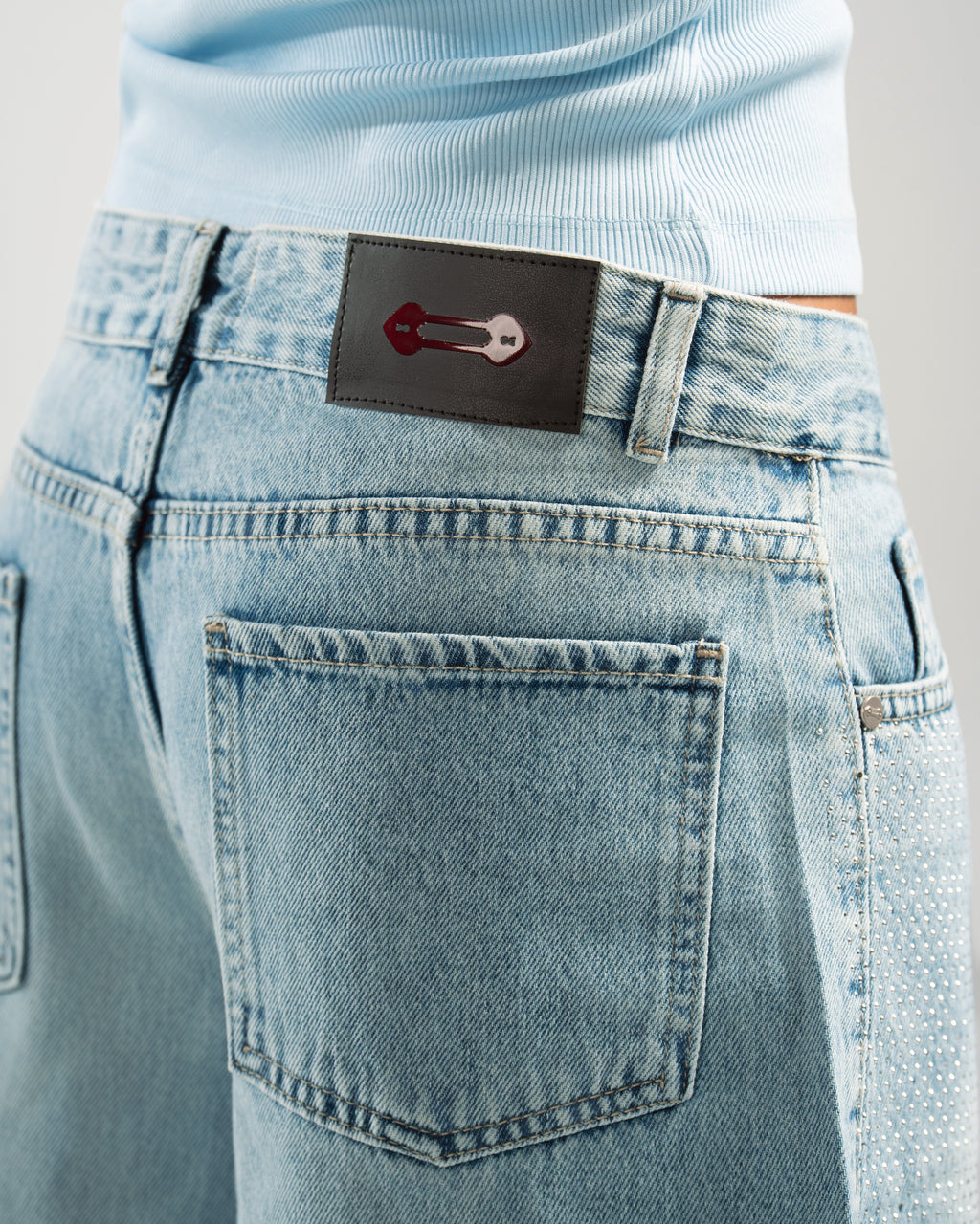 Studded Jorts