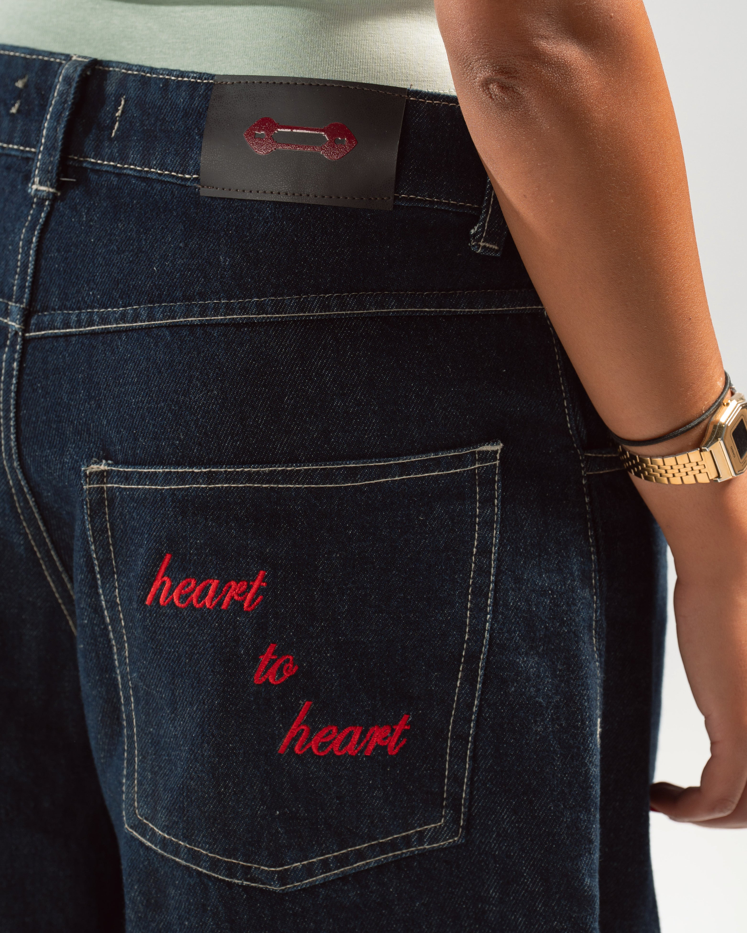 Studded Denim