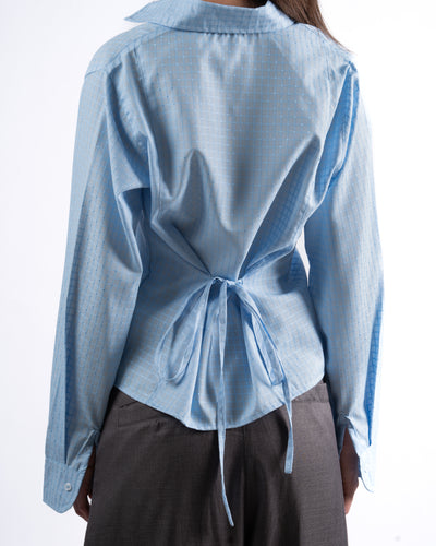 The Mica Shirt In Baby Blue