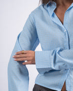 The Mica Shirt In Baby Blue